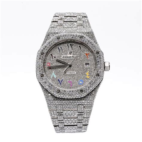 ap watch price diamond|audemars piguet full diamond price.